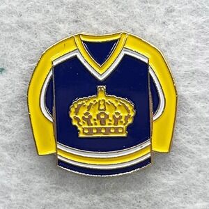 🔮 5/$25 Vintage NHL Los Angeles Kings Jersey Hockey Pin